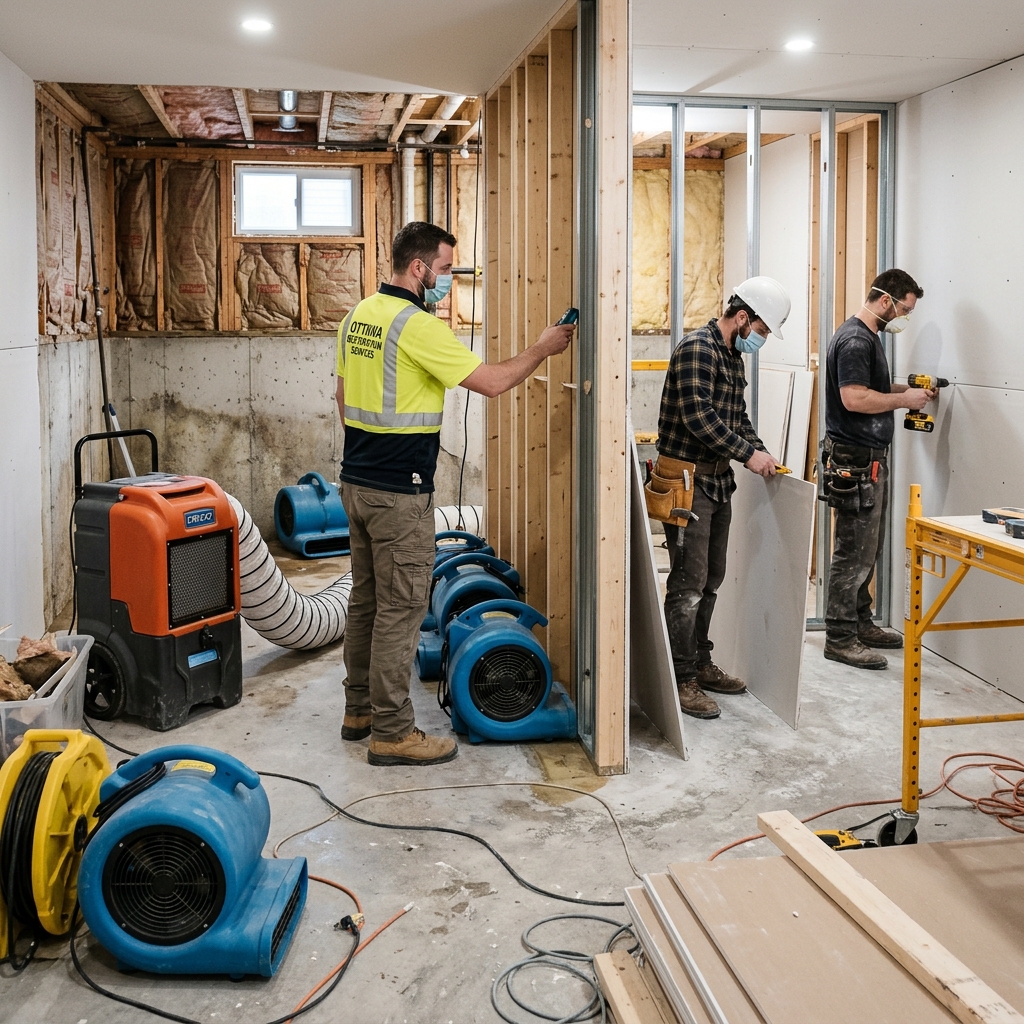 Ottawa Basement Flooding: Emergency Steps & Restoration Guide