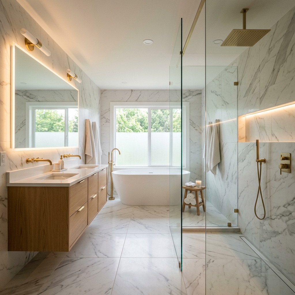 Luxury Master Suite & Spa Bathroom Renovation