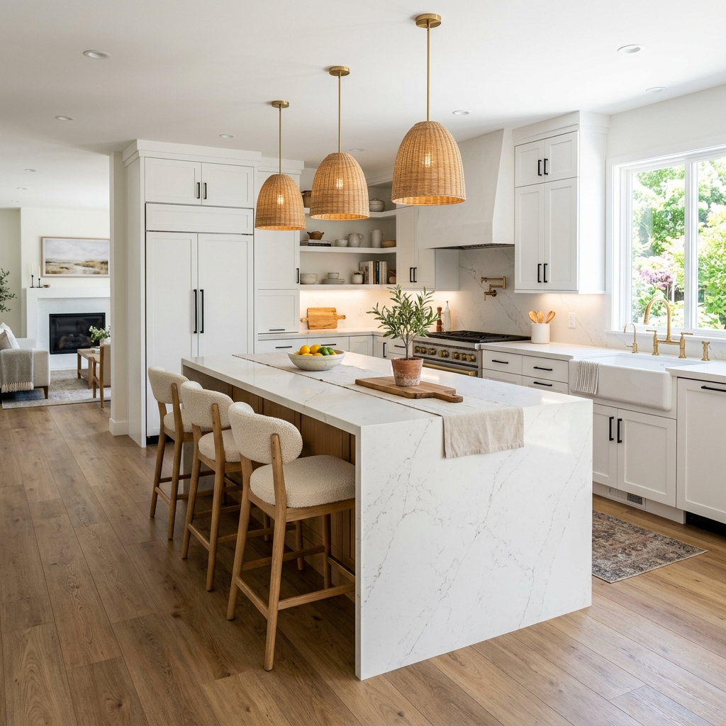 Modern Kitchen & Main Floor Refresh